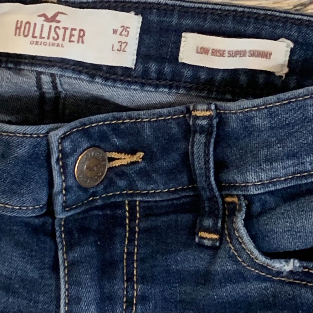 Distressed Hollister Jeans